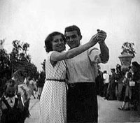 Czerniaków, moi rodzice, lata 50.