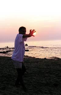 Sławomir Zygmunt, ćwiczy tai chi chuan Sławek i tai-chi